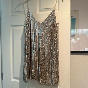Sequin mini dress